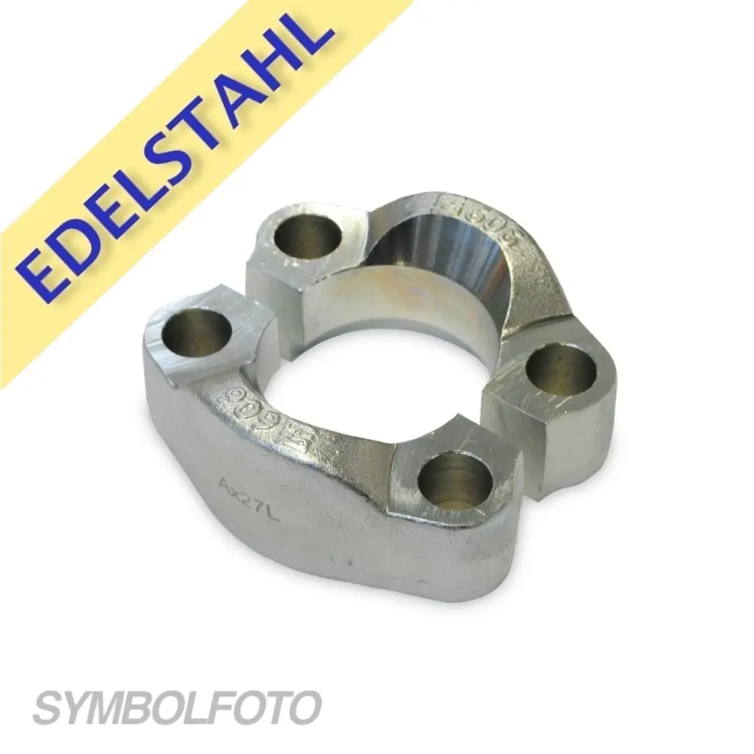 Halbflansch 6000 PSI Edelstahl